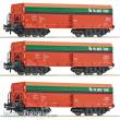 Roco 6600218 - 3-tlg. Set: Selbstentladewagen, PMT