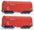 Roco 6600226 - 2-tlg. Set: Schiebeplanenwagen, NACCO