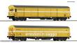 Roco 6600243 - 2-tlg. Set: Paket-Postwagen, Wascosa