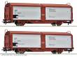 Roco 6600257 - 2-tlg. Set: Schiebedach-/Schiebewandwagen, SJ