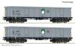 Roco 6600295 - 2-tlg. Set: Offene Güterwagen, Tankwagon