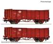 Roco 6600301 - 2-tlg. Set: Offene Güterwagen, MAV