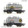 Roco 6600302 - 2-tlg. Set: Kesselwagen, SJ
