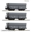 Roco 6600324 - 3er Set Selbstentladewagen Wap PKP