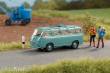 Minicar 66017 - Goliath Express 1100 Luxusbus hellgrüngrau Dach offen
