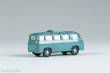 Minicar 66017 - Goliath Express 1100 Luxusbus hellgrüngrau Dach offen