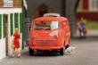 Minicar 66019 - Goliath Express 1100 Luxusbus hellkoralle Dach offen