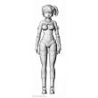 Hasegawa 660202 - 1/12 A.S.G girls EMO-X0024 Ciel