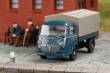 Minicar 66021 - Goliath Express 1100 Pritschenwagen mit Plane blaugrün