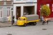Minicar 66025 - Goliath Express 1100 Pritschenwagen mit Plane Deutsche Post