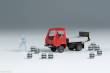 Minicar 66032 - Multicar M25 Pritsche mit Ladehilfe
