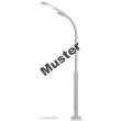 Viessmann 6622 - N Bausatz Peitschenleuchte, LED weiß