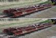 Roco 6640005 - 2-tlg. Set: Schmalspur-Rollwagen, ÖBB