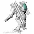Hasegawa 664120 - 1/20 Humanoid Unmmaned Interceptor Großer Hund, Dachshund