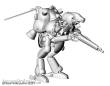 Hasegawa 664123 - 1/20 Space Type Humanoid, großer Hund
