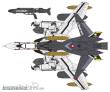 Hasegawa 665889 - 1/72 VF-0S GERWALK mit GHOST MACROSS ZERO