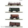 Fleischmann 6660044 - 4-tlg. Set: Güterzug, DB