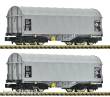 Fleischmann 6660087 - 2-tlg. Set: Schiebeplanenwagen, CD
