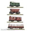 Fleischmann 6660119 - 4-tlg. Set: Güterzug, DB