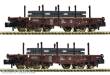 Fleischmann 6660135 - 2-tlg. Set: Schwerlast-Flachwagen, ÖBB