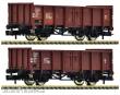 Fleischmann 6660138 - 2-tlg. Set: Offene Güterwagen, DR