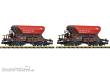 Fleischmann 6660157 - 2-tlg. Set: Talbot-Schotterwagen, ÖBB Infra
