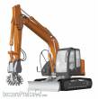 Hasegawa 666111 - 1/35 Hitachi Zaxis 135US mit Messerkopf
