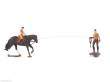 Noch 66717 - micro-motion Reitplatz mit Pferde-Boxen