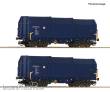 Roco 6680013 - 2-tlg. Set: Teleskophaubenwagen, ZSSK Cargo