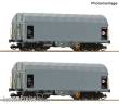 Roco 6680025 - 2-tlg. Set: Schiebeplanenwagen, CD Cargo
