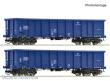 Roco 6680033 - 2-tlg. Set: Offene Güterwagen, PKP Cargo