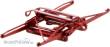 Sommerfeldt 668 - H0 Scherenstromabnehmer SBS 39 Lackiert in RAL 3000 rot (Paar)