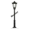 Viessmann 6720 - H0 Bausatz Parklaterne, LED warmweiß