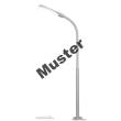 Viessmann 6722 - H0 Bausatz Peitschenleuchte, LED weiß
