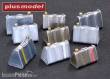 Plus model DP3007 - 1:35 German triangular canisters