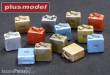 Plus model DP3010 - 1:35 British canisters mediterranean