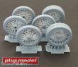 Plus model DP3016 - 1:35 Wheels set for Lanchester