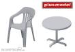 Plus model DP3074 - Plastic chairs and table
