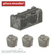 Plus model DP3080 - Ammunition magazine for MG 34