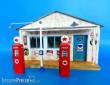 Plus model 494 - Gas station in 1:35