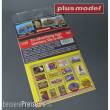Plus model 568 - Tin advertising sign Germany in 1:35