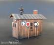 Plus model 593 - 1:35 Railway guard house