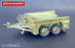 Plus model 596 - US trailer M13 tandem axle