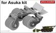 Plus model 598 - T1E1 US Mine exploder for Sherman - Asuka
