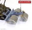 Plus model 599 - T1E1 US Mine exploder for Sherman - Italeri