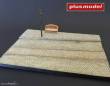 Plus model 618 - Display base - Cobblestone street wit tram tracks