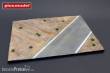 Plus model 623 - Display base - Cobblestone street wit tram tracks