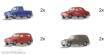 Igra Model 67918115 - 8-tlg Skoda 1201 Bausatz