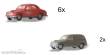 Igra Model 67918118 - 8-tlg set Skoda 1201 - 3
