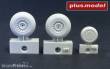 Plus model AL4025 - 1:48 B-26 Marauder wheels early diamond tread